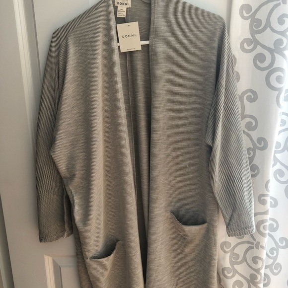 NWT Donni open front cardigan - Picture 2 of 2